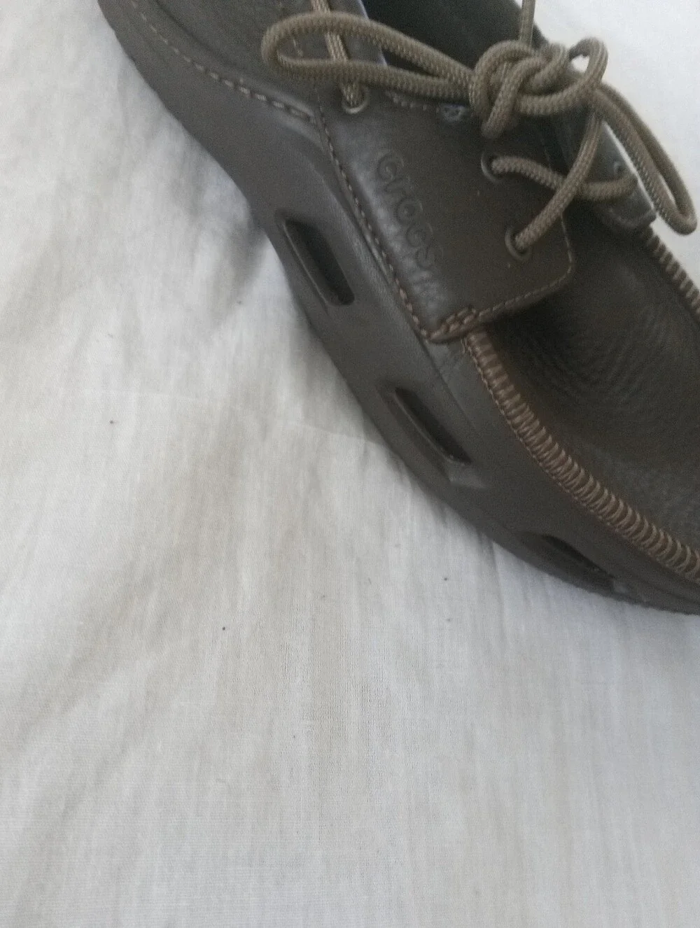 Crocs Men's Brown Top Sider Shoes Size M10